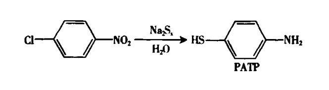 图1 4-氨基苯硫酚合成反应式.png