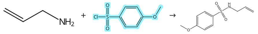 对甲氧基苯磺酰氯和胺的缩合反应
