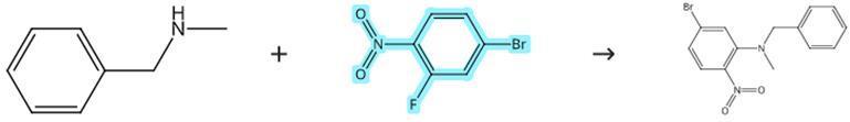 2-氟-4-溴硝基苯参与的亲核取代反应