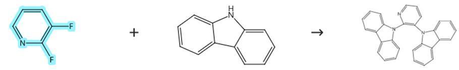 2,3-二氟吡啶的亲核取代反应