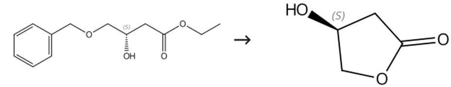 图1 (S)-3-羟基-gamma-丁内酯的合成路线