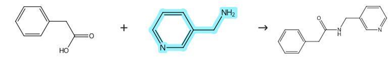3-氨甲基吡啶的酰胺化反应