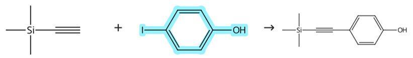 4-碘苯酚参与的Sonogashira偶联反应
