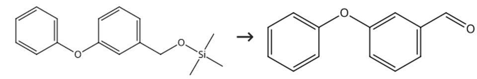 图3 间苯氧基<span style='color:red;'>苯甲醛</span>的合成路线