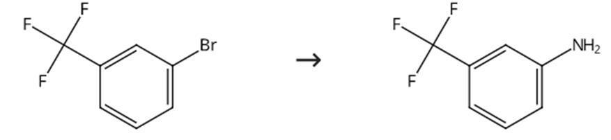 图2 间氨基三氟甲苯的合成路线