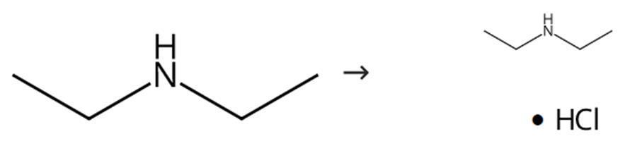 图1二乙胺盐酸盐的合成路线