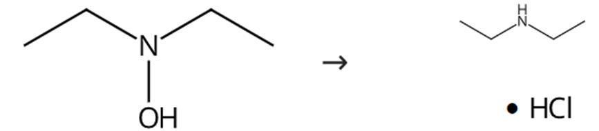 图2二乙胺盐酸盐的合成路线