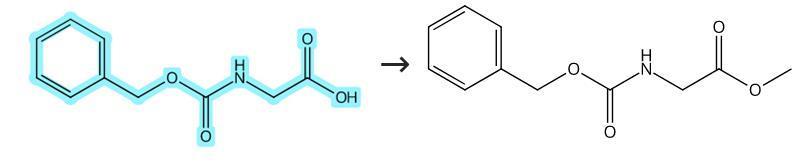 N-苄氧羰基-甘氨酸的酯化反应
