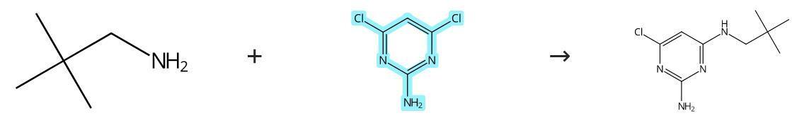 2-氨基-4,6-二氯嘧啶的脱氯胺化反应