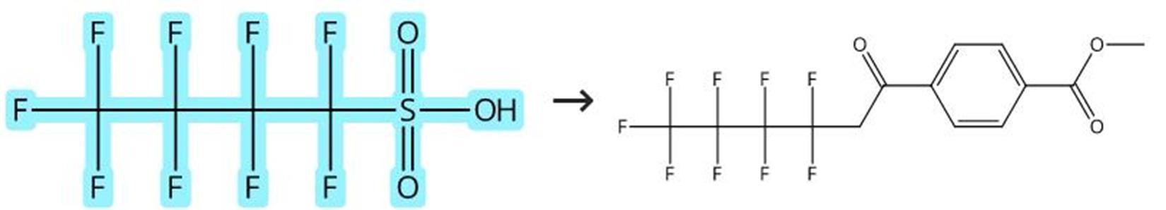 全氟-1-丁磺酸对不饱和键的加成反应