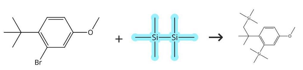 六甲基二硅烷的偶联反应