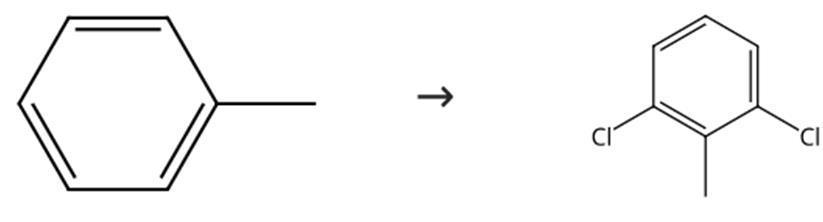 图1 2，6-二氯甲苯的合成路线