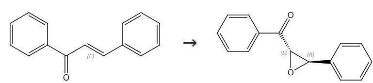 S-1,1'-联-2-萘酚催化双键的环氧化反应
