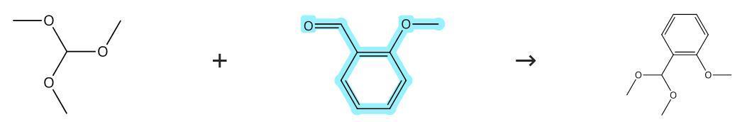 邻甲氧基苯甲醛的缩醛保护反应