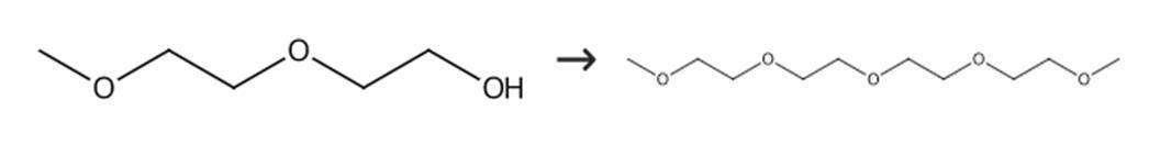 图2 四乙二醇二甲醚的合成路线
