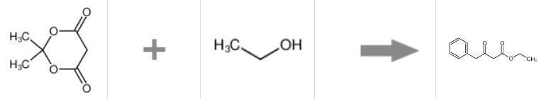 图1 3-氧-4-苯基-丁酸乙酯的合成反应式.png