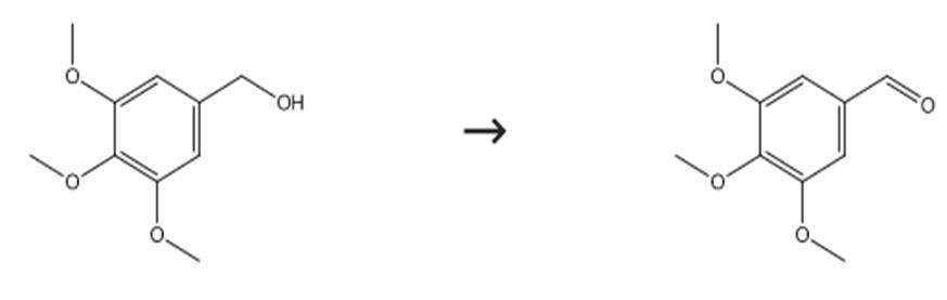 图13，4，5-三甲氧基苯甲醛的制备路线