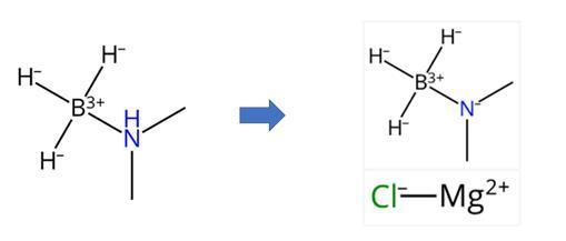 二甲胺基甲硼烷和镁离子络合作用