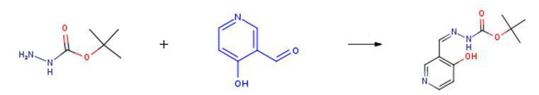 4-羟基-3-吡啶甲醛的缩合反应