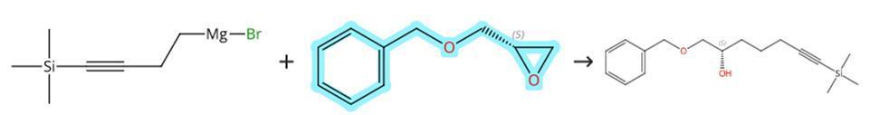 (S)-苄氧甲基环氧乙烷的开环官能团化反应