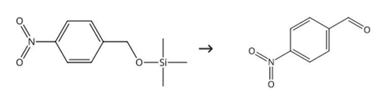 图2 对硝基苯甲醛的合成路线。