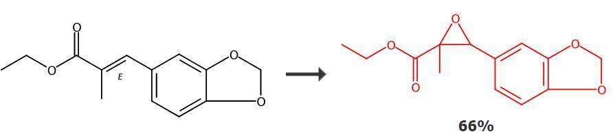 甲基胡椒基环氧丙酸乙酯的合成路线