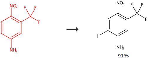 4-硝基-3-三氟甲基苯胺的应用转化