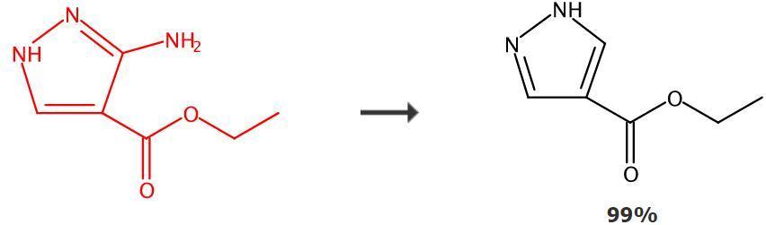 3-氨基-4-乙氧羰基吡唑的应用转化