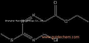 ethyl 5-chloro-3-(methylthio)-1,2,4-triazine-6-carboxylate