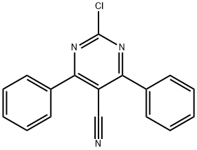 2-chloro-4,6-diphenylpyrimidine-5-carbonitrile  