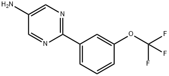 2-(3-(三氟甲氧基)苯基)嘧啶-5-胺