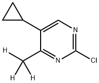 [Perfemiker]2-Chloro-4-(methyl-d3)-5-cyclopropylpyrimidine,95%
