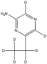 [Perfemiker]2-Amino-6-ethylpyrazine-d7,95%