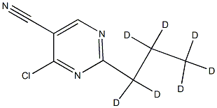 [Perfemiker]4-Chloro-5-cyano-2-(n-propyl-d7)-pyrimidine,95%