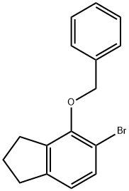 4-(苄氧基)-5-溴-2,3-二氢-1H-茚