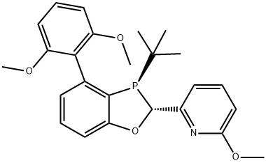 2-((2R,3R)-3-(叔丁基)-4-(2,6-二甲氧基苯基)-2,3-二氢苯并[d][1,3]氧磷杂环戊二烯-2-基)-6-甲氧基吡啶/2565792-77-8