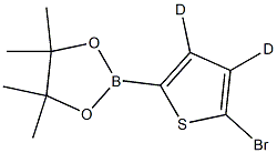 [Perfemiker]2-(5-bromothiophen-2-yl-3,4-d2)-4,4,5,5-tetramethyl-1,3,2-dioxaborolane,95%