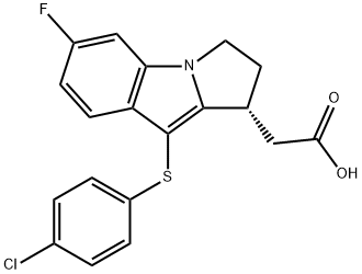 (R)-2-(9-((4-氯苯基)硫代)-6-氟-2,3-二氢-1H-吡咯并[1,2-a]吲哚-1-基)乙酸
