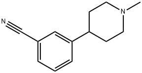 3-(1-methylpiperidin-4-yl)benzonitrile  