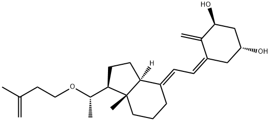 1,3-Cyclohexanediol, 4-methylene-5-[(2E)-2-[(1S,3aS,7aS)-octahydro-7a-methyl-1-[(1S)-1-[(3-methyl-3-buten-1-yl)oxy]ethyl]-4H-inden-4-ylidene]ethylidene]-, (1R,3S,5Z)-