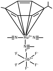 三(乙腈)[(1,2,3,4,5,6-η)-1-甲基-4-(1-甲基乙基)苯基]钌(II)双六氟锑酸盐