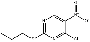 4-chloro-5-nitro-2-(propylthio)pyrimidine