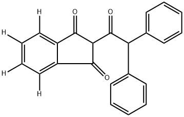 Diphacinone-d4 (indanedione-4,5,6,7-d4)赛可锐 现货 质谱代谢 同位素示踪1219802-15-9