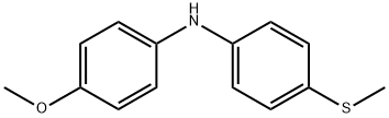 4-甲氧基-N-(4-(甲硫基)苯基)苯胺
