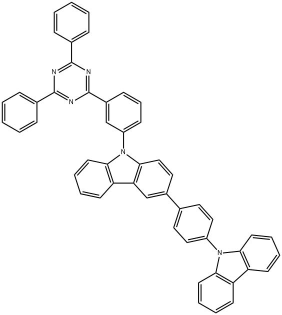 3-(4-(9H-咔唑-9-基)苯基)-9-(3-(4,6-二苯基-1,3,5-三嗪-2-基)苯)-9H-咔唑；现货供应