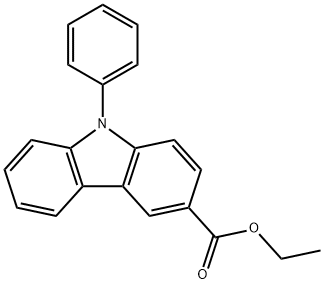 9-苯基-9H-咔唑-3-羧酸乙酯CAS号1862216-82-7；（科研试剂/现货供应，质量保证）