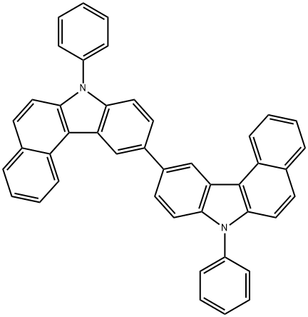 7,7'-二苯基-7H,7'H-10,10'-二苯并[c]咔唑CAS号1379612-59-5；咔唑类结构优势供应！