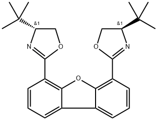 4,6-双((R)-4-(叔丁基)-4,5-二氢恶唑-2-基)二苯并[b,d]呋喃