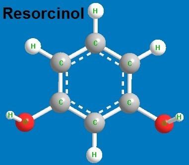 3D structure of resorcinol