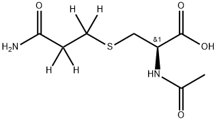 N-Acetyl-S-(2-carbamoylethyl-d4)-L-cysteine赛可锐 现货 质谱代谢 同位素示踪2714331-84-5